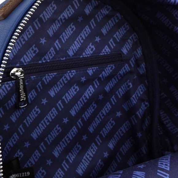 Loungefly Captain America Infinity Saga Marvel Backpack - Picture 3 of 10